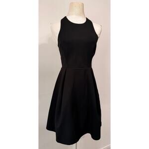 Lulus Black Little Black Dress sz S. soft glam date night romantic LBD aesthetic